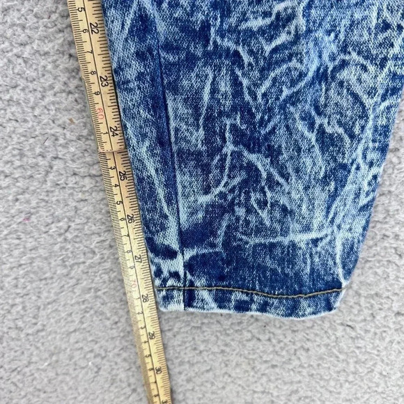 Vintage Acid‎ Wash Jeans High Waist 80s Stretch Ultra High Rise - Picture 15 of 16